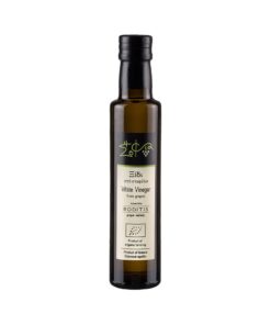Wisdom Of Nature: Organic White Grape Vinegar From Roditis Variety (Glass Bottle -250ml)