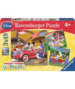 Ravensburger Puzzle Disney Mickey Mouse Clubhouse - Everyboby Loves Mickey (3x49pcs.) (09247)