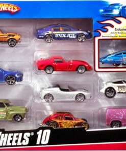 HOT WHEELS - CARS SET OF 10 RANDOM (54886)