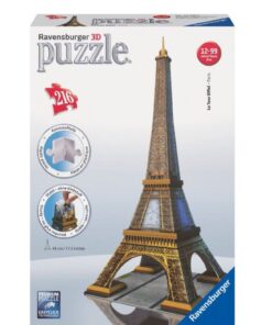 Ravensburger 3D Puzzle: Eiffel Tower (216pcs) (12556)