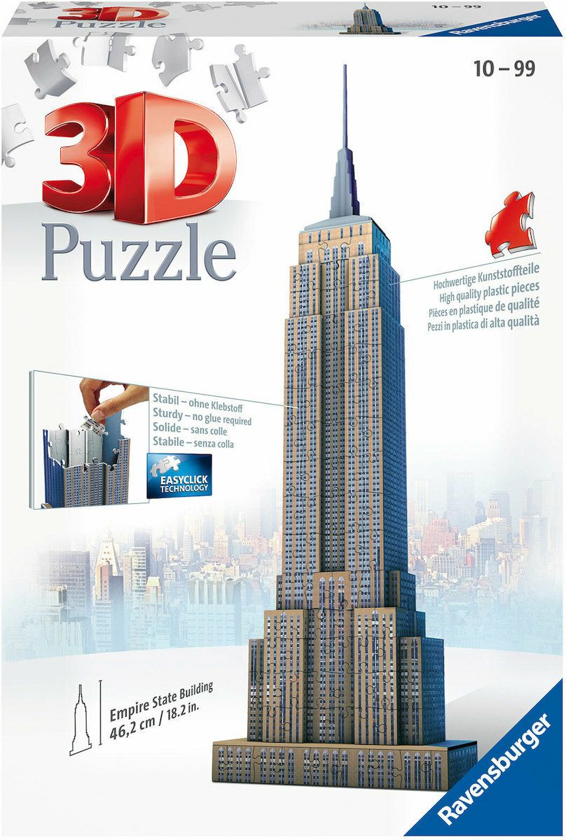 Ravensburger 3D Puzzle: Empire State Building - New York (216pcs) (12553)