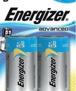 ENERGIZER ADVANCED D - 2 PACK