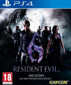 PS4 RESIDENT EVIL 6 (INCLUDES: ALL MAP AND MULTIPLAYER DLC)