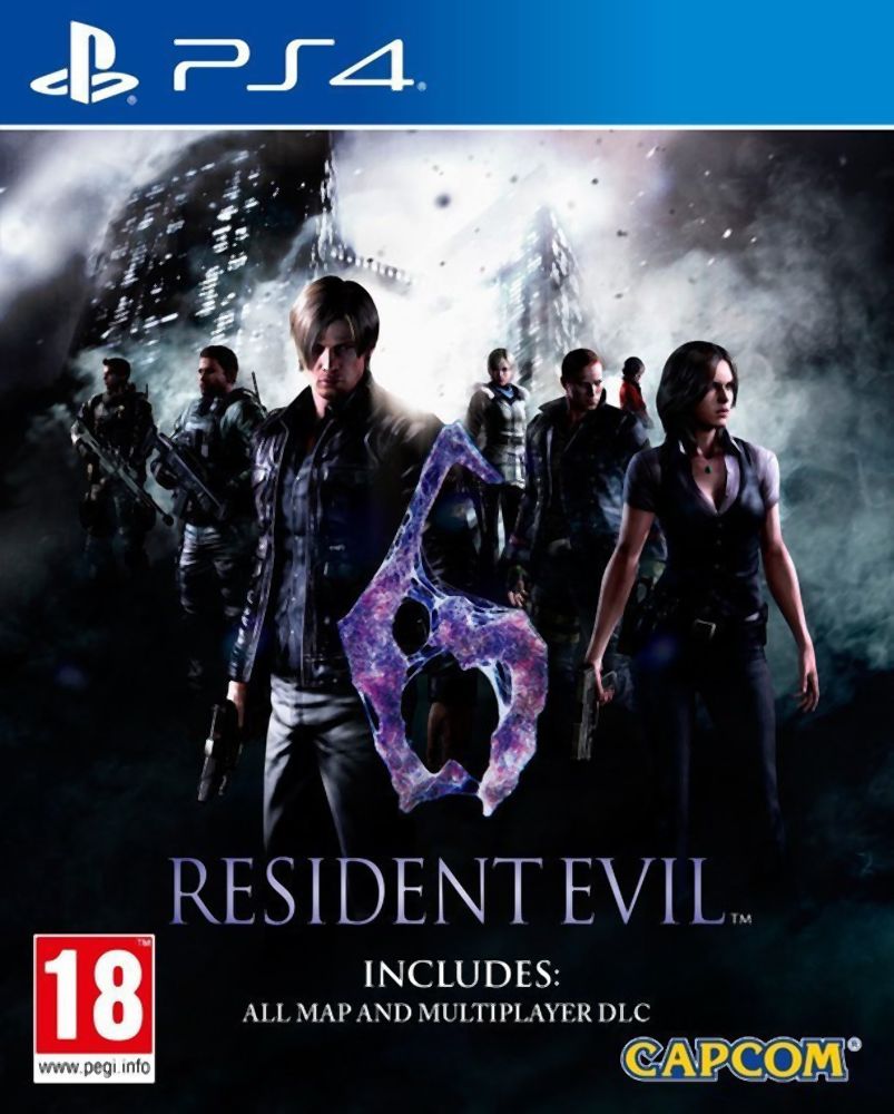 PS4 RESIDENT EVIL 6 (INCLUDES: ALL MAP AND MULTIPLAYER DLC)