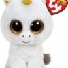 TY BEANIE BOO - PEGASUS WHITE UNICORN PLUSH TOY (40cm) (1607-37059)