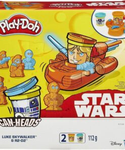 Hasbro Play-Doh Disney: Star Wars Can-Heads - Luke Skywalker  R2-D2 (B2536)