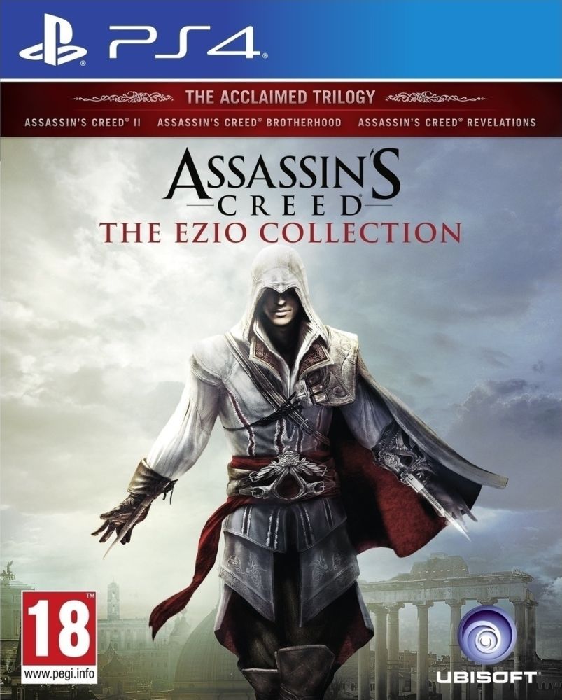PS4 Assassins Creed Ezio Collection - The Acclaimed Trilogy (Inc. AC 2 + Brotherhood + Revelat)