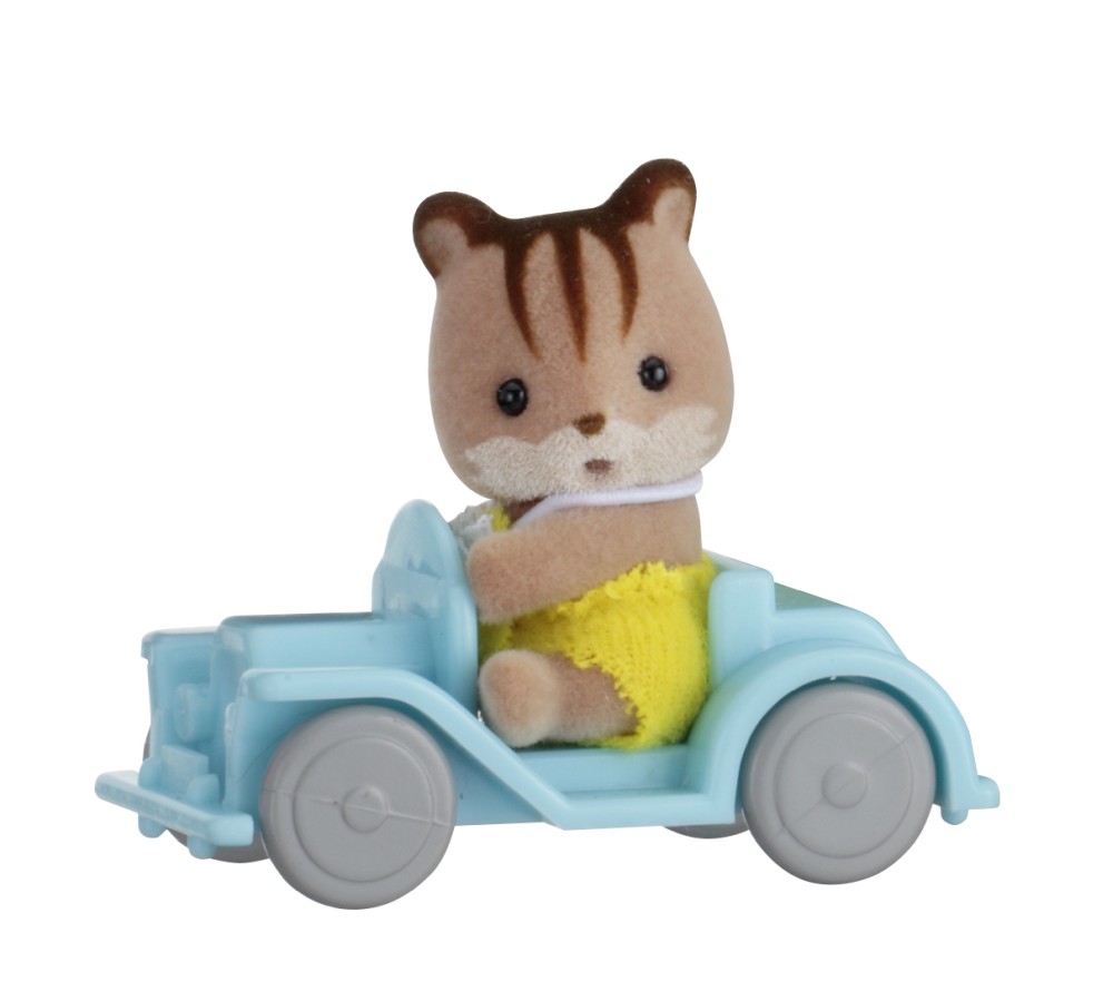 Sylvanian Families: Baby Carry Case (Squirrel On Car) (5203)
