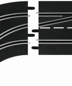 Carrera Slot Accessories - DIGITAL 124/132 - Lane change curve left, Out to In (20030363)