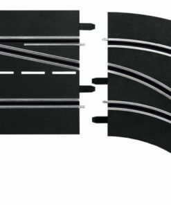 Carrera Slot Accessories - DIGITAL 124/132 - Lane change curve right, Out to In (20030365)