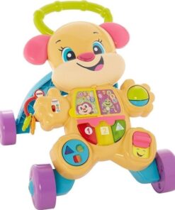 Fisher Price Παίζω και Μαθαίνω - Εκπαιδευτική Στράτα - Ροζ Σκυλάκι (FTC68)
