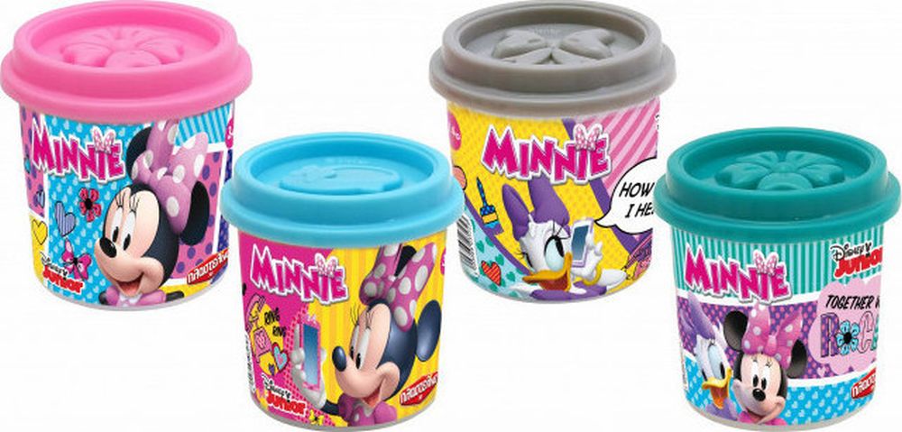 AS Μονό Βαζάκι Πλαστελίνης Disney Junior Minnie 114gr - Random (1045-03572)