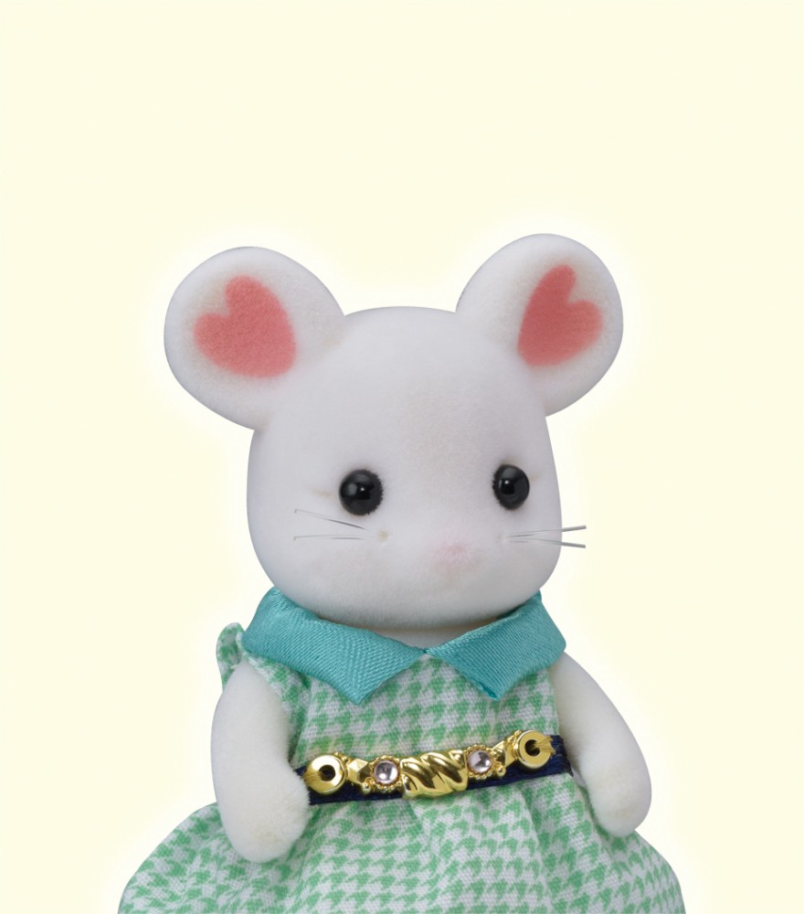 Sylvanian Families: Town Series - Town Girl Series - Marshmallow Mouse (5364)