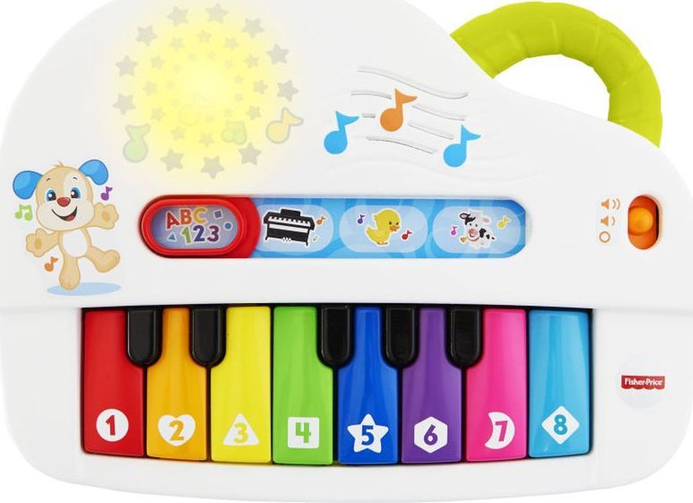 Fisher-Price Εκπαιδευτικό Πιάνο με Φώτα και Ήχους (GFV21)
