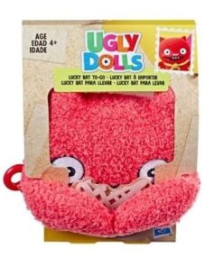 Hasbro Ugly Dolls: Lucky Bat TO-GO Plush Keychain Toy (E4534EU40)