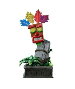 F4F Crash Bandicoot - Mini Aku Aku Mask Statue