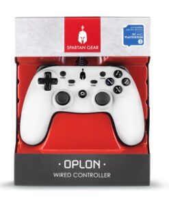 Spartan Gear - Oplon Wired Controller (compatible with PC and playstation 3) (colour: White)
