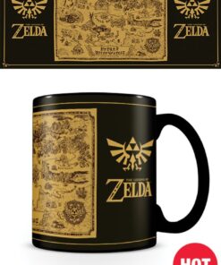 Pyramid The Legend Of Zelda: Map Silhouette - Heat Change Mug (SCMG24878)