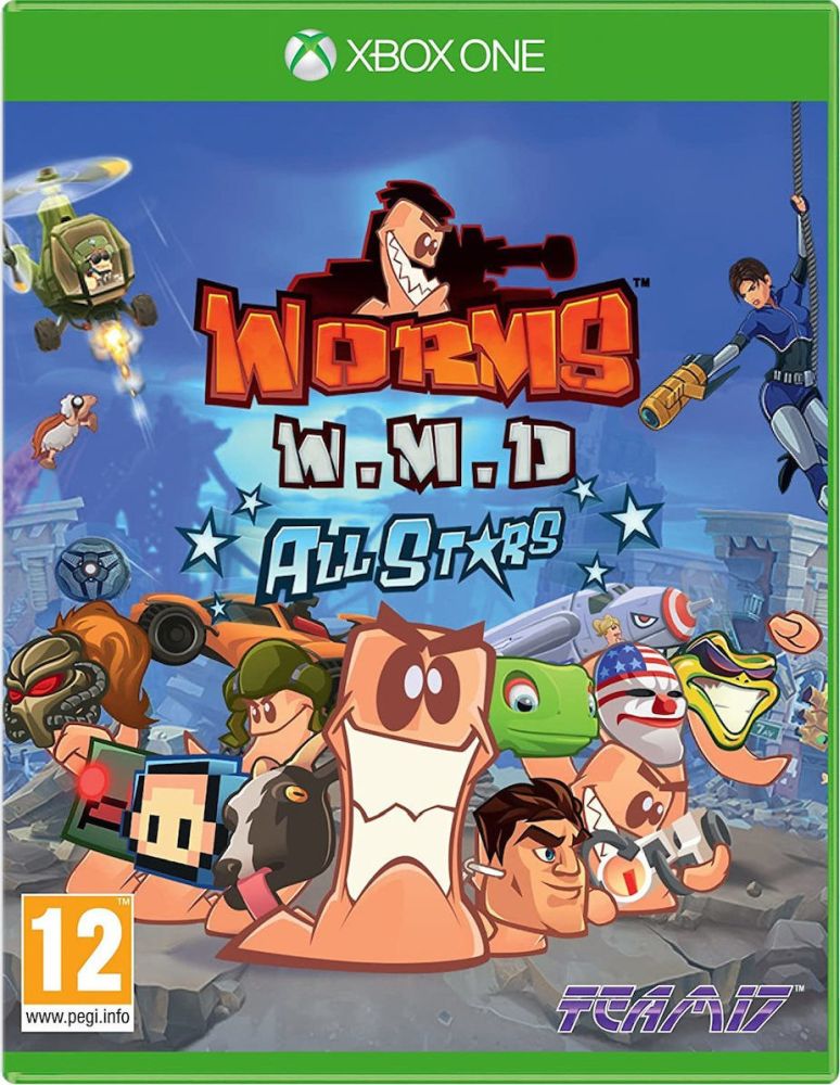XBOX1 Worms Battlegrounds + Worms WMD - Double Pack