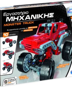 AS Clementoni: Μαθαίνω  Δημιουργώ Technologic STEM - Εργαστήριο Μηχανικής Monster Truck (1026-63705)