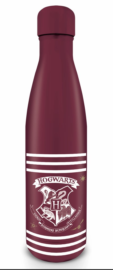 Pyramid Harry Potter - Crest Stripes Metal Drinks Bottle (550ml) (MDB25453)