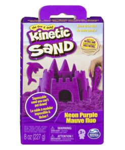 Spin Master Kinetic Sand - Neon Purple Basic Sand 8oz box (20138722)
