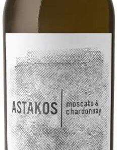 Astir X - Astakos White - Dry White Wine Moschato - Chardonnay P.G.I.,750ml