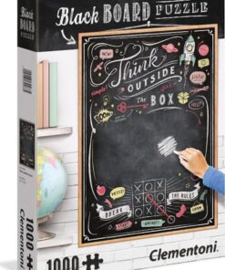 AS Clementoni Writable Black Board Puzzle - Think out of the Box (1000pcs) (1260-39468)
