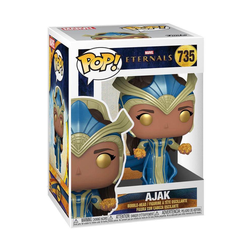 Funko Pop! Marvel: Eternals - Ajak #735 Bobble-Head Vinyl Figure