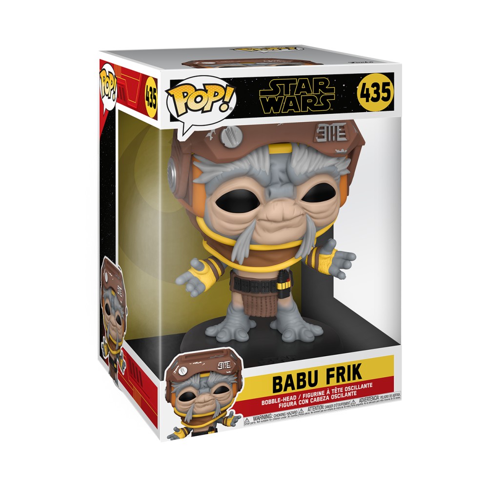 Funko Pop! Jumbo: Star Wars - Babu Frik #435 Bobble-Head Vinyl Figure (10)