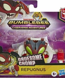 Hasbro Transformers Bumblebee: Cyberverse Adventures - Gruesome Chomp Repugnus Figure (E7073)