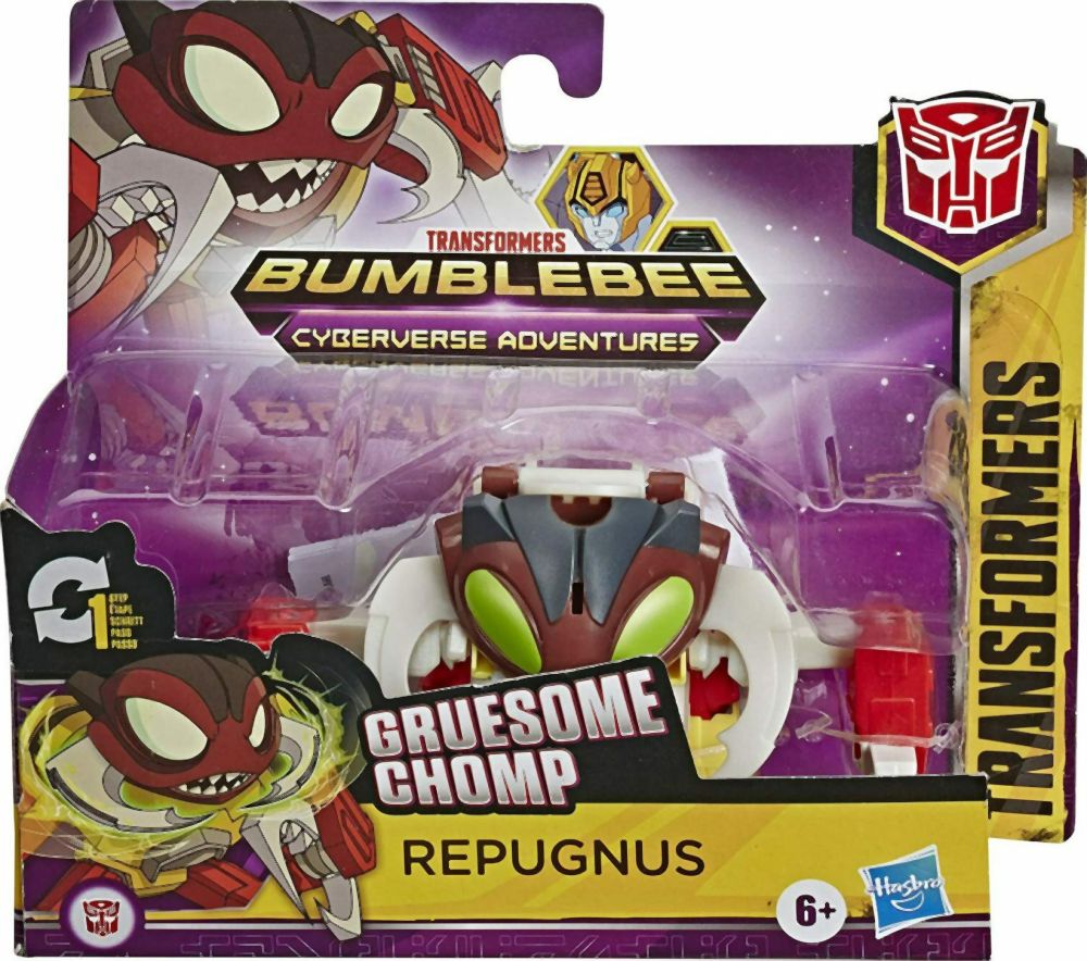 Hasbro Transformers Bumblebee: Cyberverse Adventures - Gruesome Chomp Repugnus Figure (E7073)