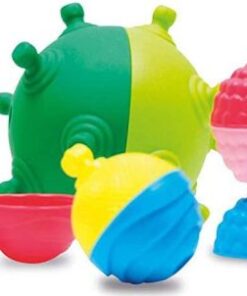 AS Lalaboom 2 Sensory Balls  4 Educational Beads (1000-86151)