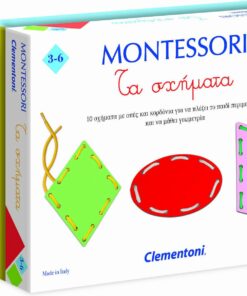 AS Clementoni Montessori - Σχήματα  Κορδόνια (1024-63223)