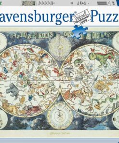 Ravensburger Puzzle: World Map of Fantastic Beasts (1500pcs) (16003)