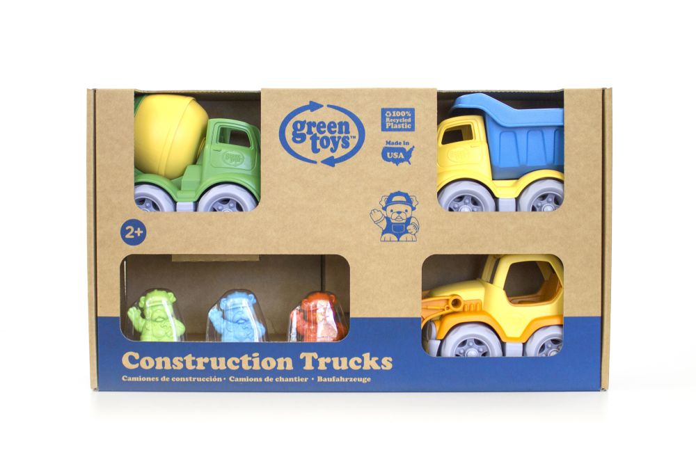 Green Toys: Construction Vehicle - 3 Pack (CST3-1209)
