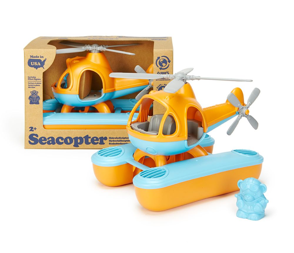 Green Toys: Sea Copter - Orange (SECO-1064)