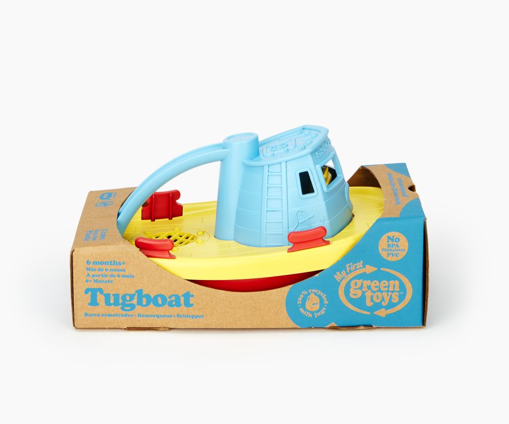 Green Toys: Tug Boat Blue (TUG01R-B)