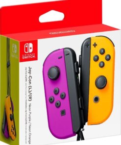 NSW Nintendo Switch Joy-Con Pair Neon Purple-Orange