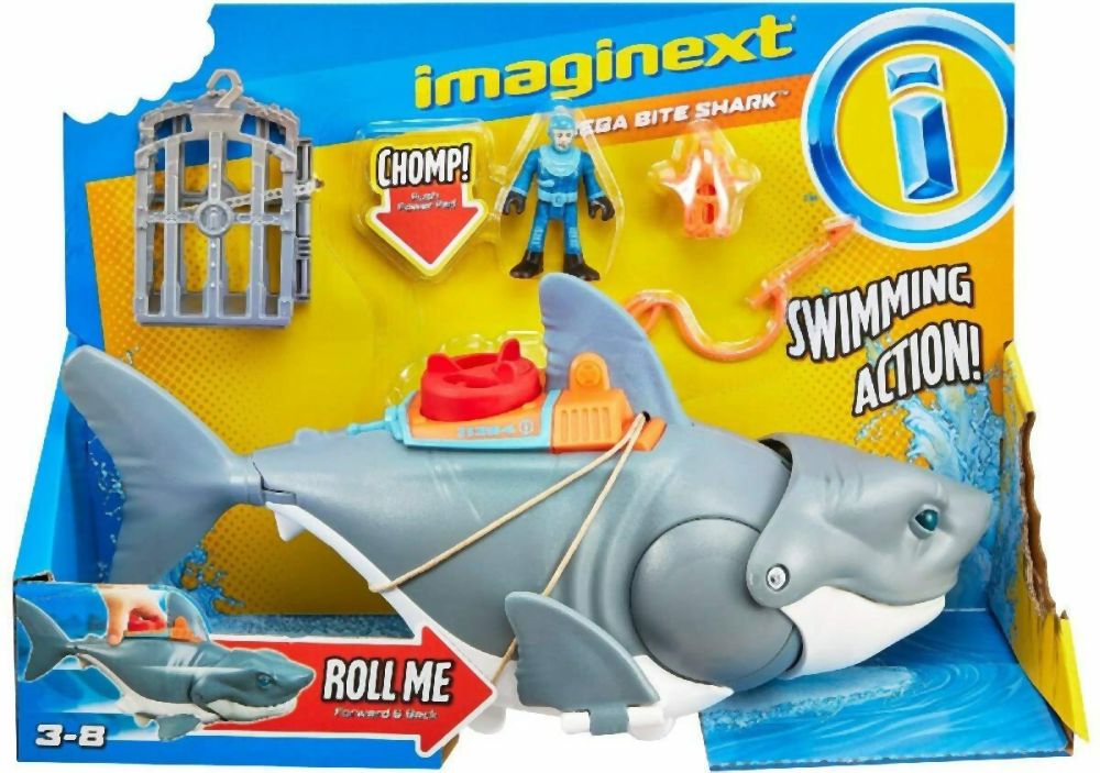 Fisher Price Imaginext: Mega Bite Shark (GKG77)