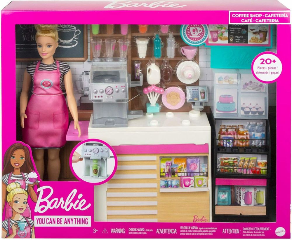 Mattel Barbie - Coffee Shop Playset (GMW03)