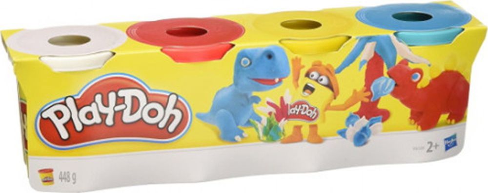 Hasbro Play-Doh - Classic Color Tubs (Pack of 4) (B6508)