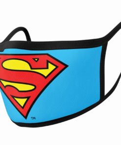 Pyramid DC Superman (Logo) Mask - 2Pack Face Covers (GP85559)