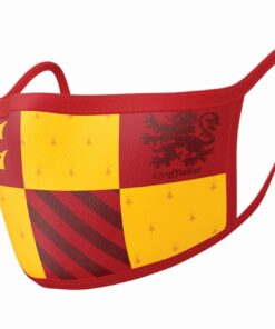 Pyramid Wizarding World Harry Potter (Gryffindor) Mask - 2Pack Face Covers (GP85567)
