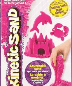Spin Master Kinetic Sand - Neon Pink Basic Sand 8oz box (20138721)