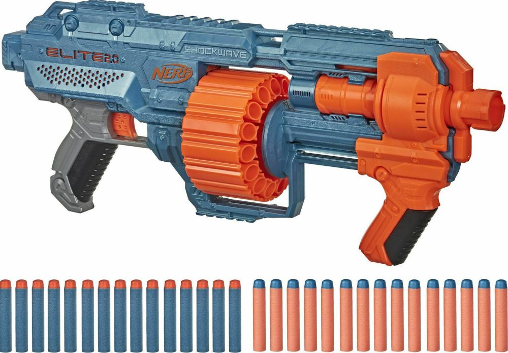 Hasbro Nerf: Elite 2.0 - Shockwave RD-15 Blaster (E9527)