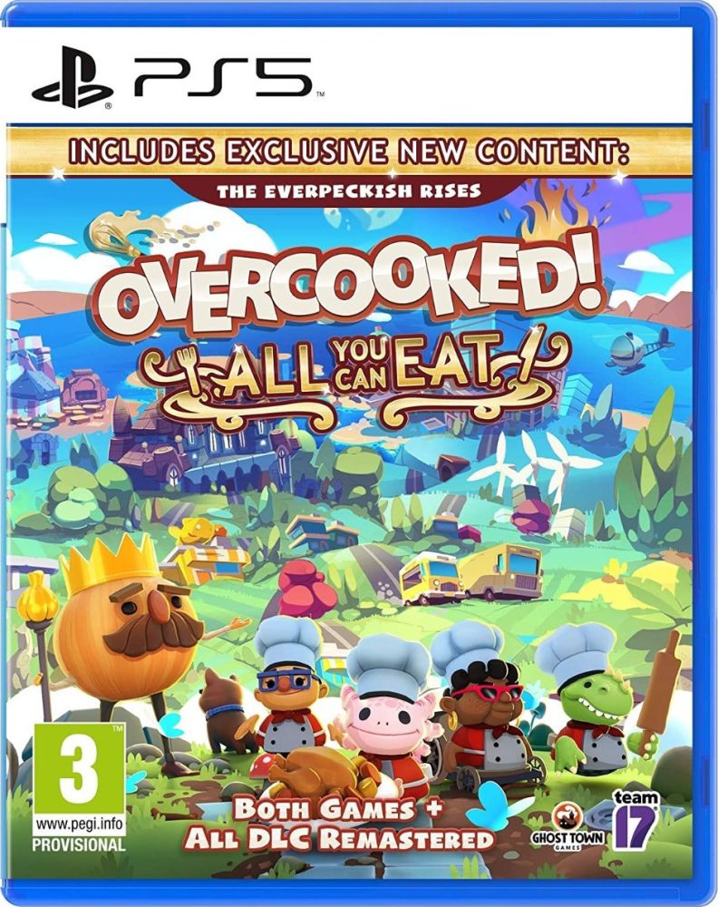 PS5 Overcooked: All You Can Eat (Includes The Perkish Rises)