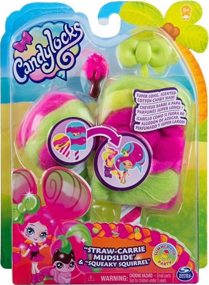 Spin Master Candylocks - Straw-Carrie Mudslide Squeaky Squirrel (20123506)