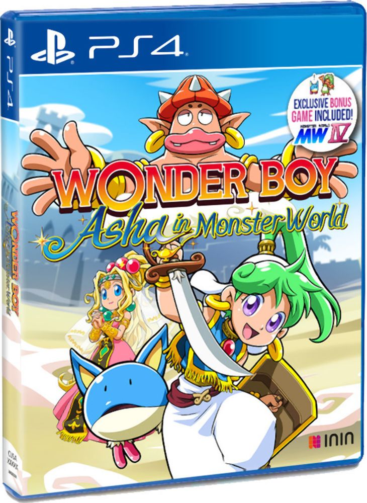 PS4 Wonder Boy - Asha in Monster World