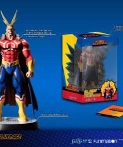 F4F My Hero Academia – All Might: Silver Age (with Articulated Arms) PVC Statue (28cm) (MHAASST)